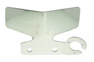 Stainless bumper protector with single socket holder mp4437